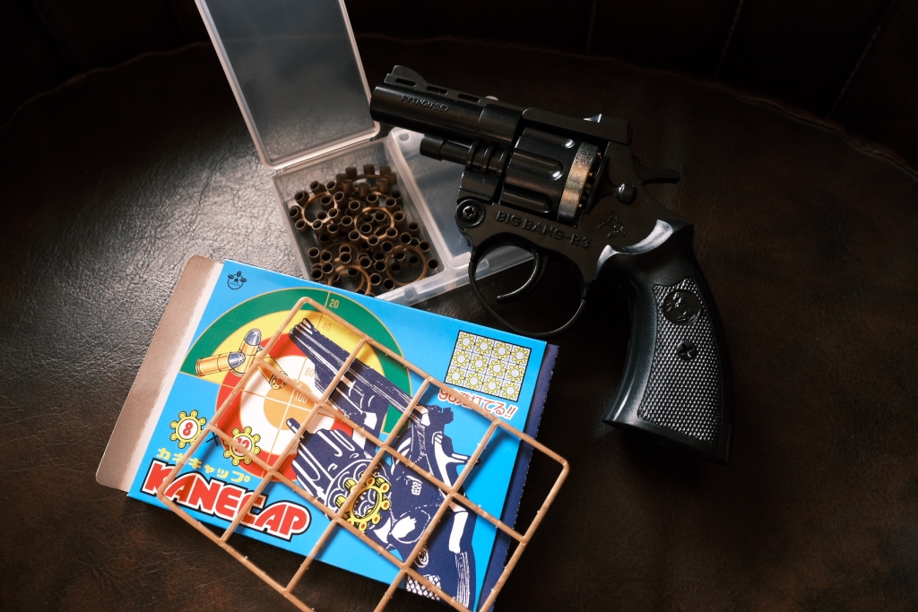 bigbang火薬銃とカネキャップ火薬セット